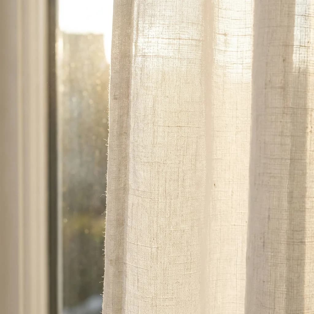 Linen-Look Curtains inspiration for Brunswick