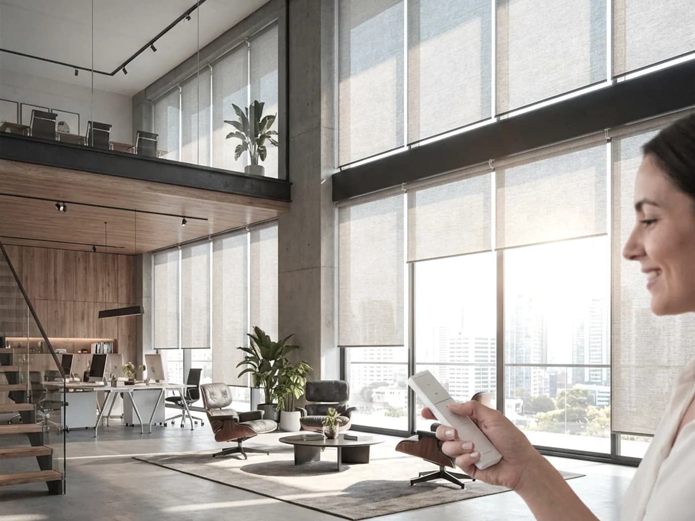 Battery Motor Roller Blinds