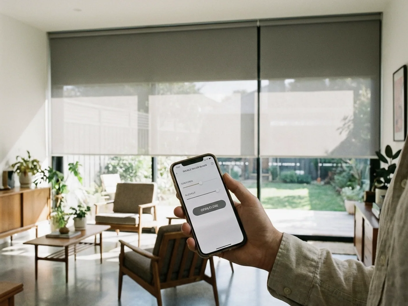 Hardwired Motorised Blinds