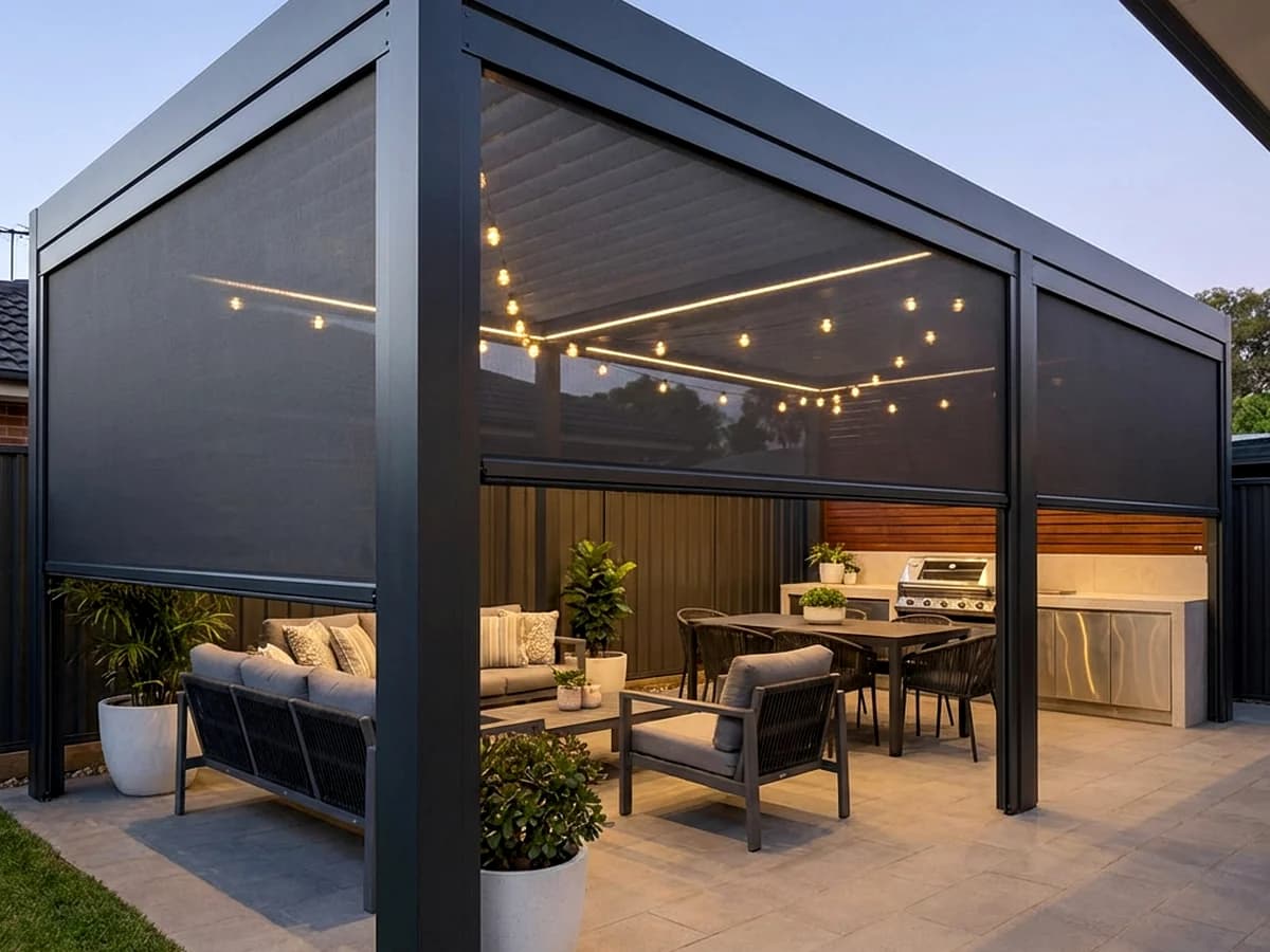 Motorised Alfresco Shade