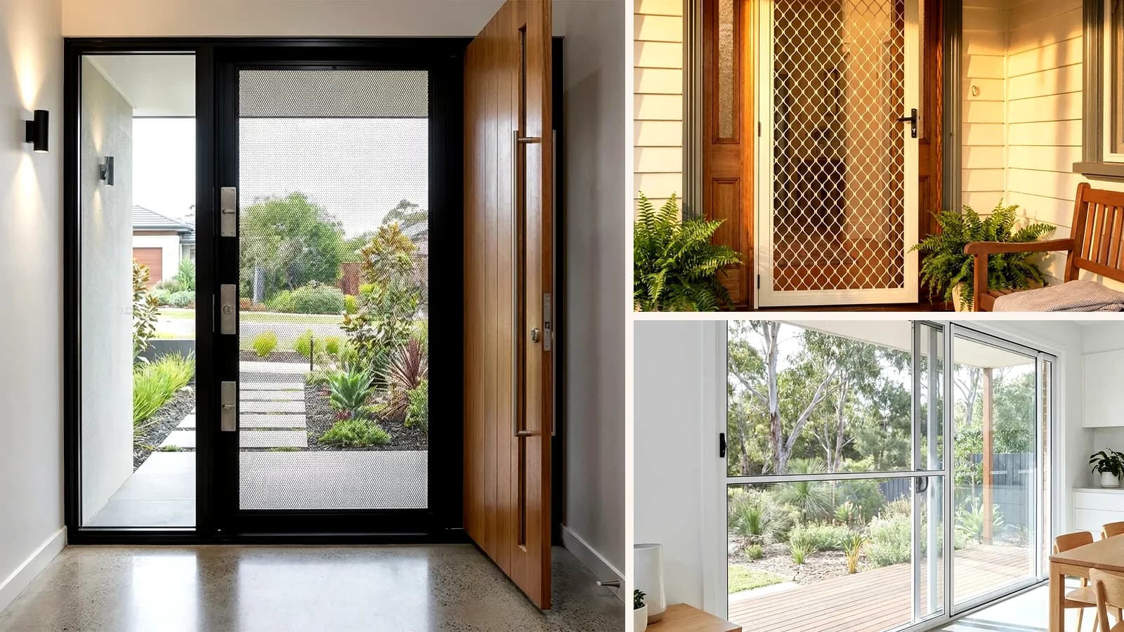 Security Doors, Fly Screens and Pet Mesh Melbourne
