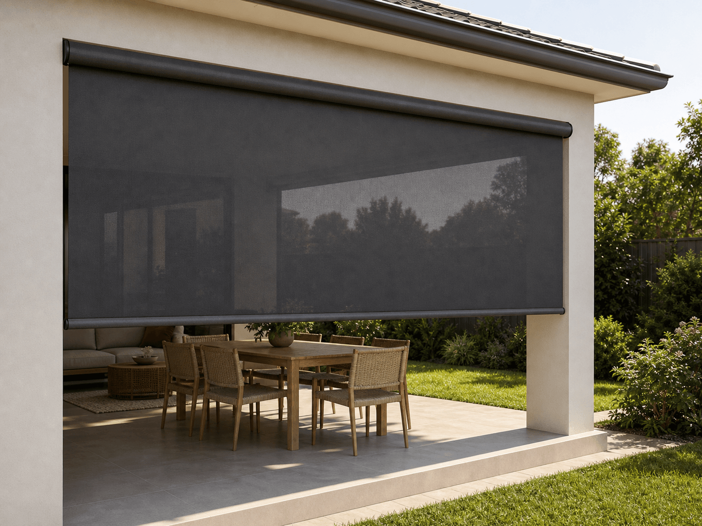 Patio Straight Drop Awnings