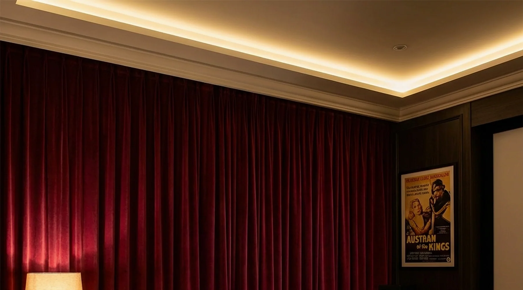 Theatre Velvet Curtains inspiration for Brunswick