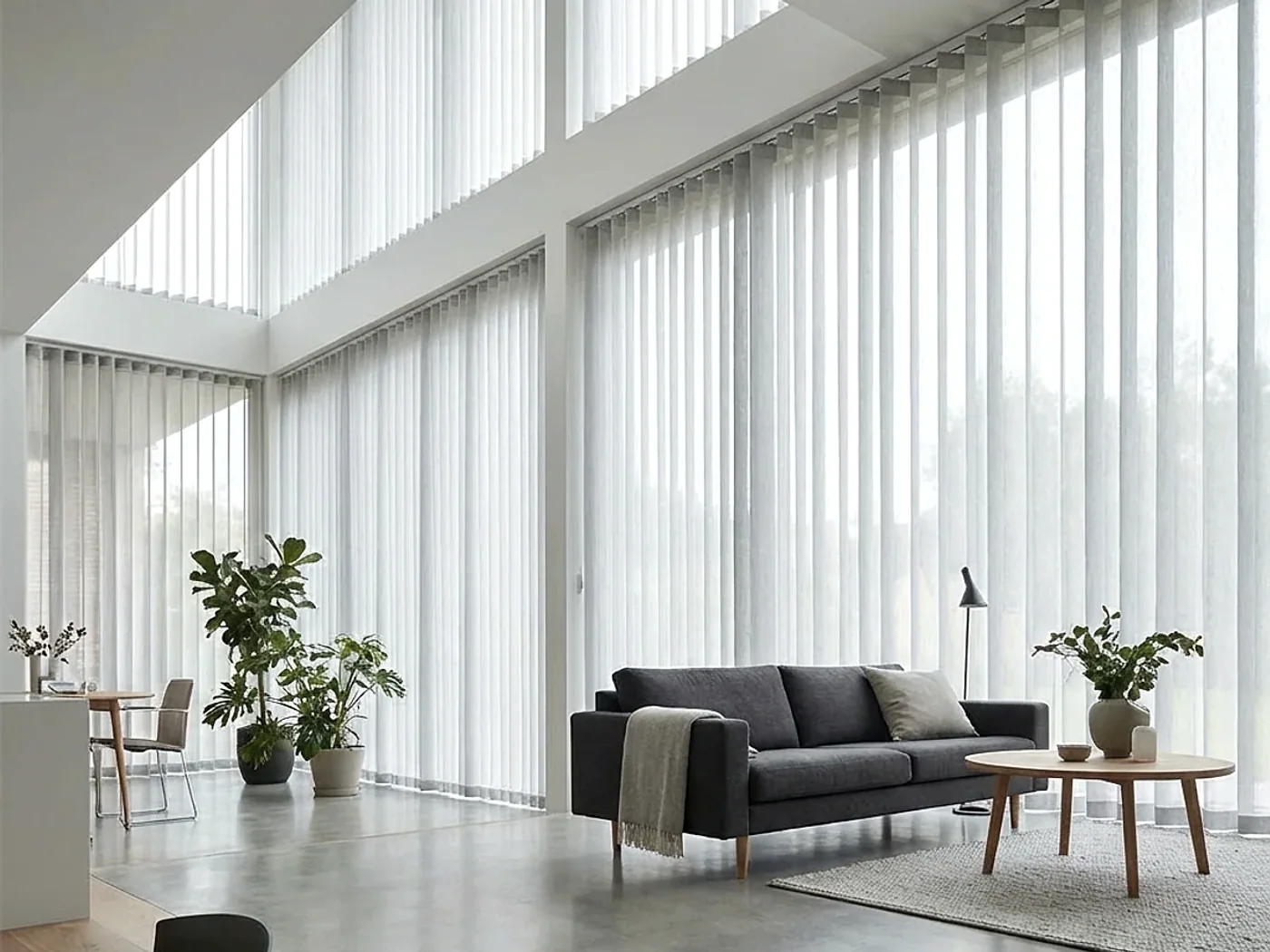 Sliding Door Smart Drapes