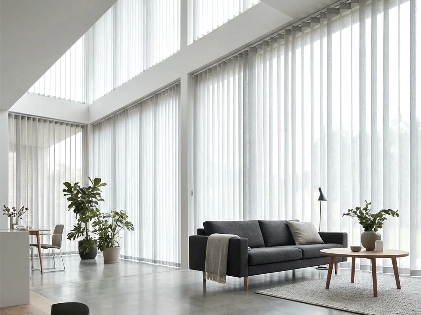 Soft Walk-Through Drapes